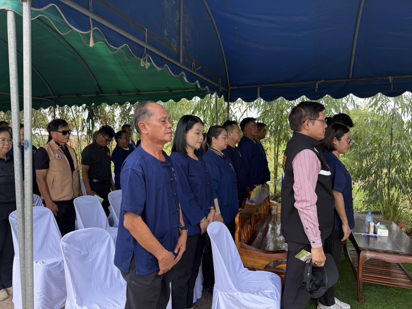 title - ส.ป.ก.ยโสธร ร่วมโครงการรณรงค์ปลูกหญ้าแฝกเพื่อการจัดการอนุรักษ์ดินและน้ำ ปีงบประมาณ 2569 ณ ห้วยถม ตำบลหนองคู อำเภอเมือง จังหวัดยโสธร